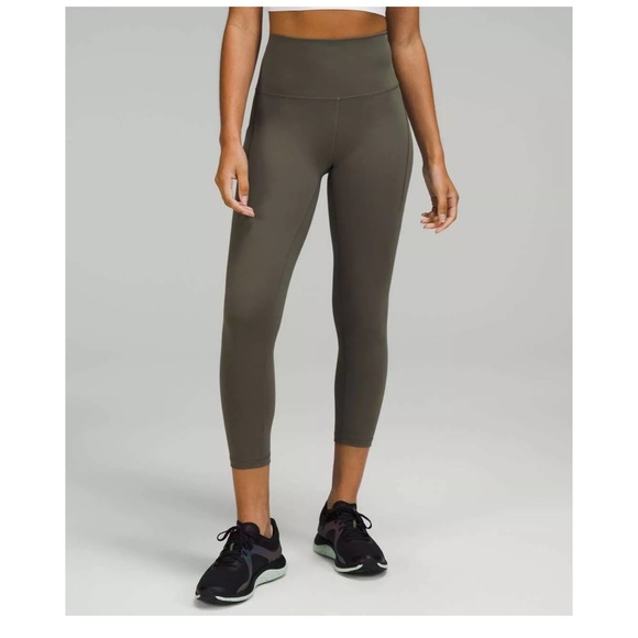 Lululemon Wunder Train HR Crop 23" *Pockets COBN 12 - Picture 4 of 5